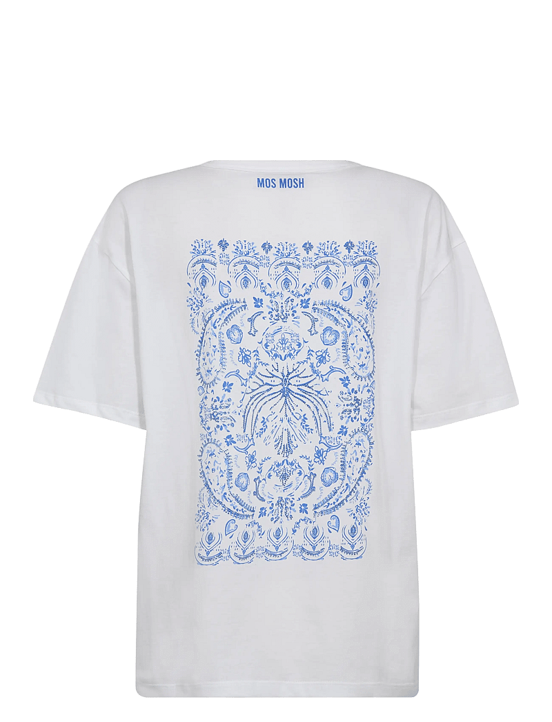 MOS MOSH - MMEndre O-SS Tee - t-shirts - white - 2