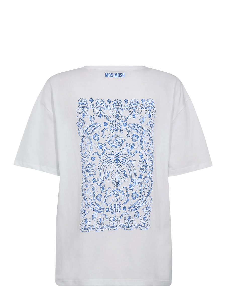 MOS MOSH - MMEndre O-SS Tee - t-shirts - white - 2