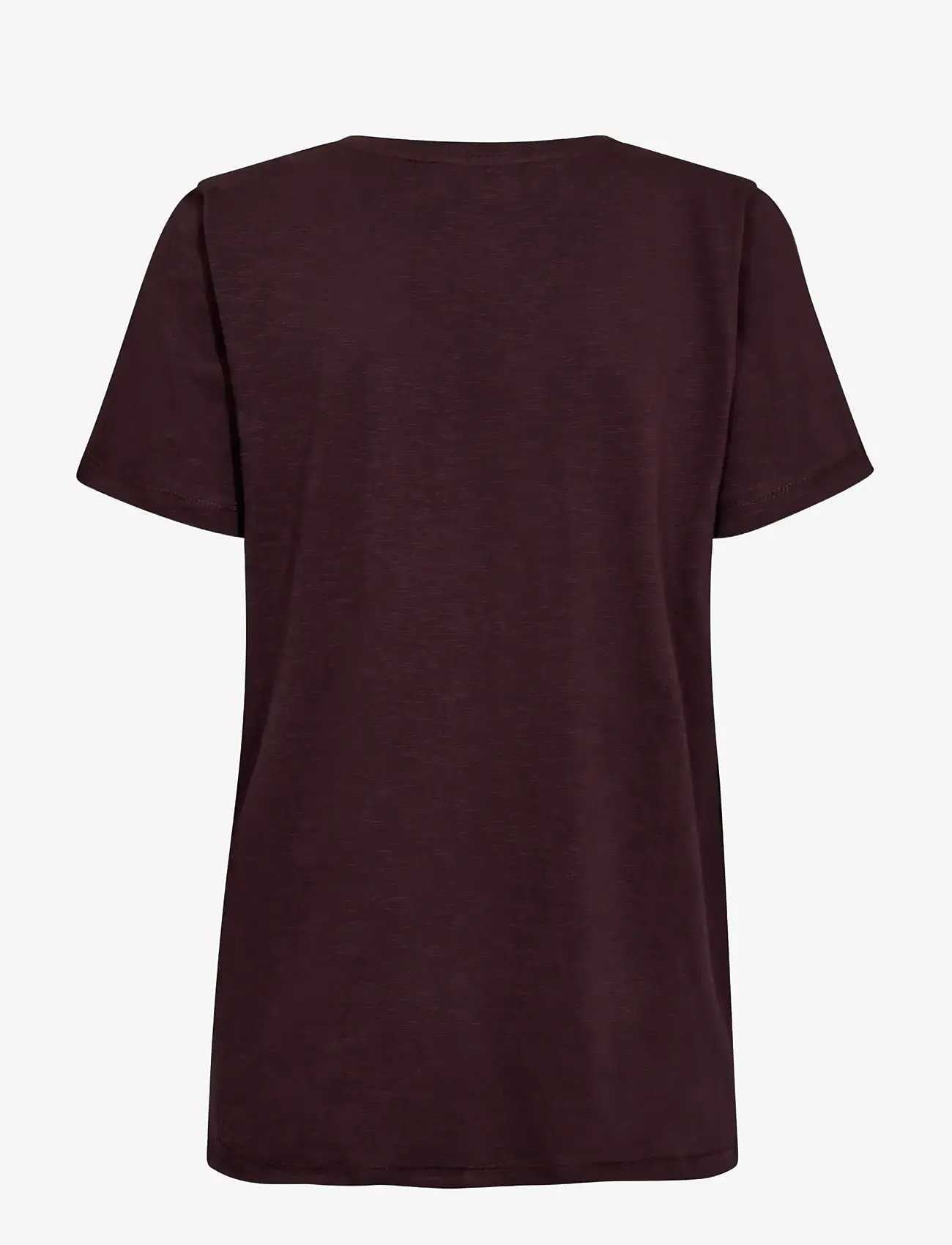 MOS MOSH - MMNadine O-SS Deco Tee - t-shirts - fudge - 2