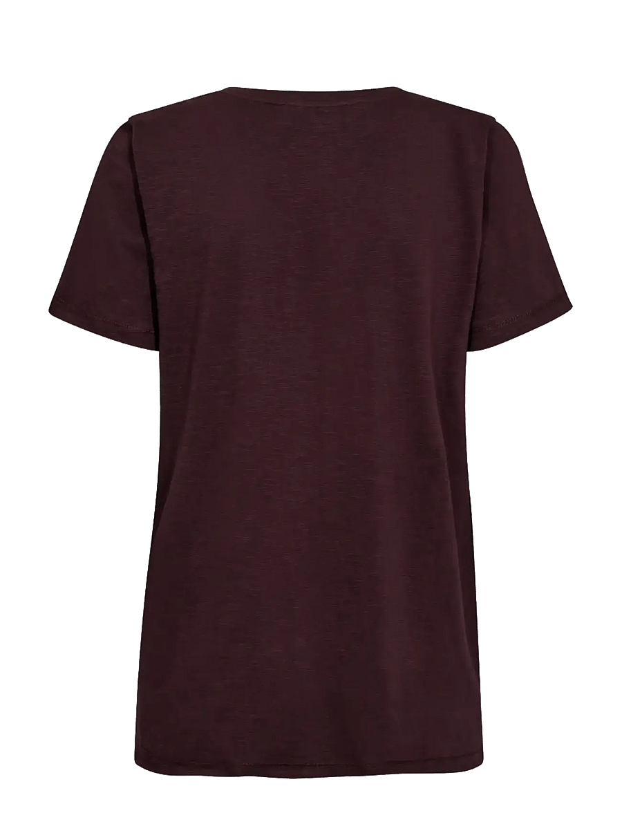 MOS MOSH - MMNadine O-SS Deco Tee - t-shirts - fudge - 2