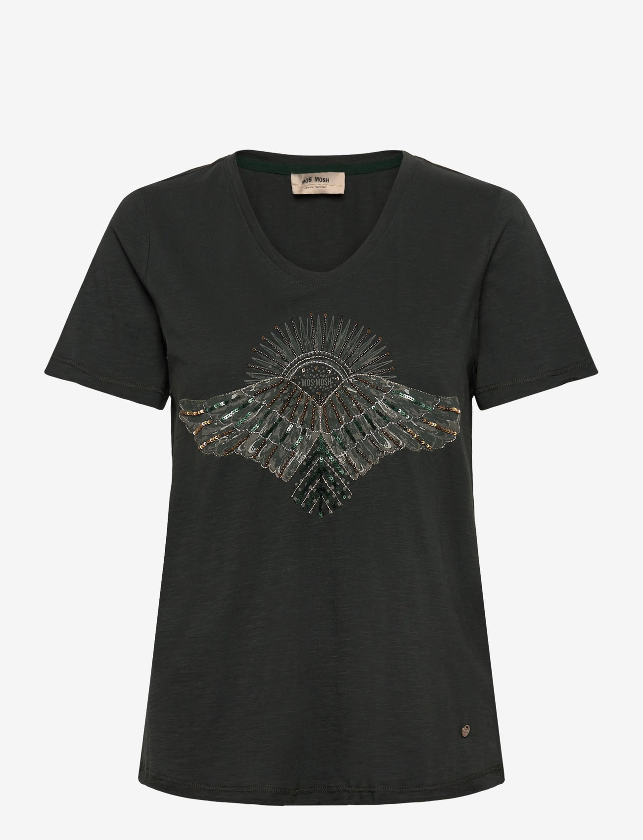 MOS MOSH - MMNadine O-SS Deco Tee - t-särgid - urban chic - 0