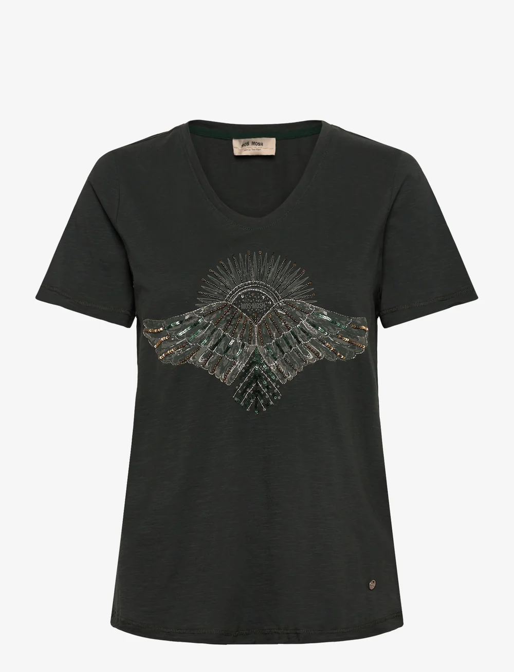 MOS MOSH - MMNadine O-SS Deco Tee - t-shirts - urban chic - 0