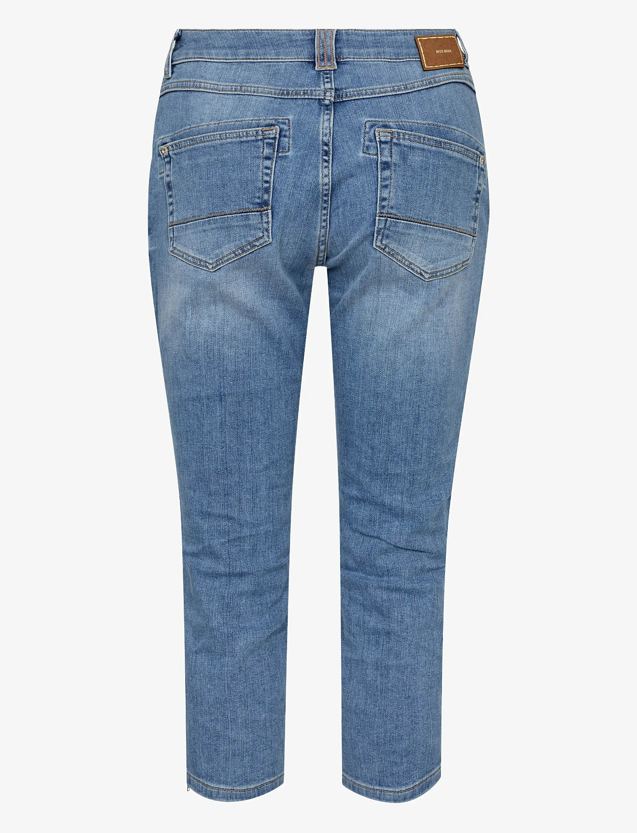 MOS MOSH - MMNaomi Olympos Jeans - straight jeans - mid blue - 1