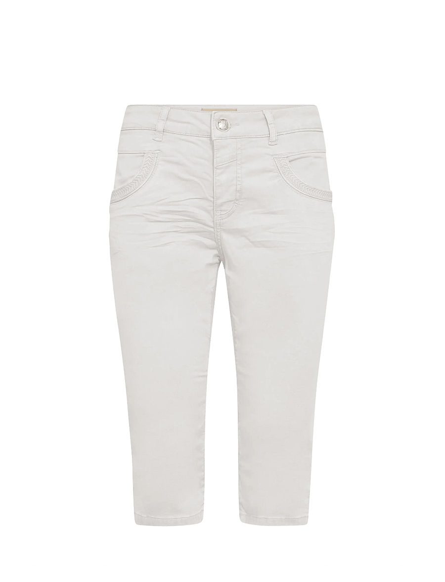 MOS MOSH - MMNaomi Treasure Pant - kapripüksid - white - 0