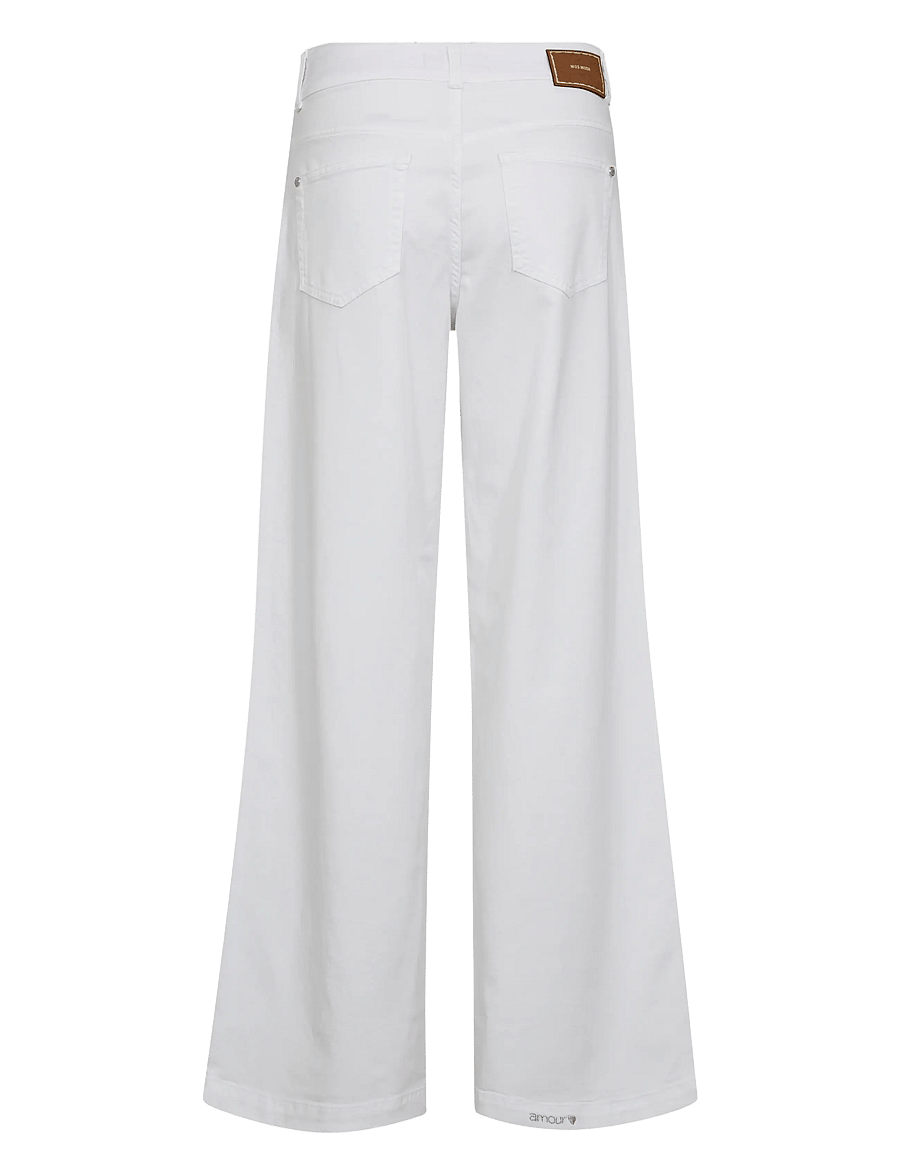 MOS MOSH - MMColette Bianco Jeans - schlaghosen - white - 2