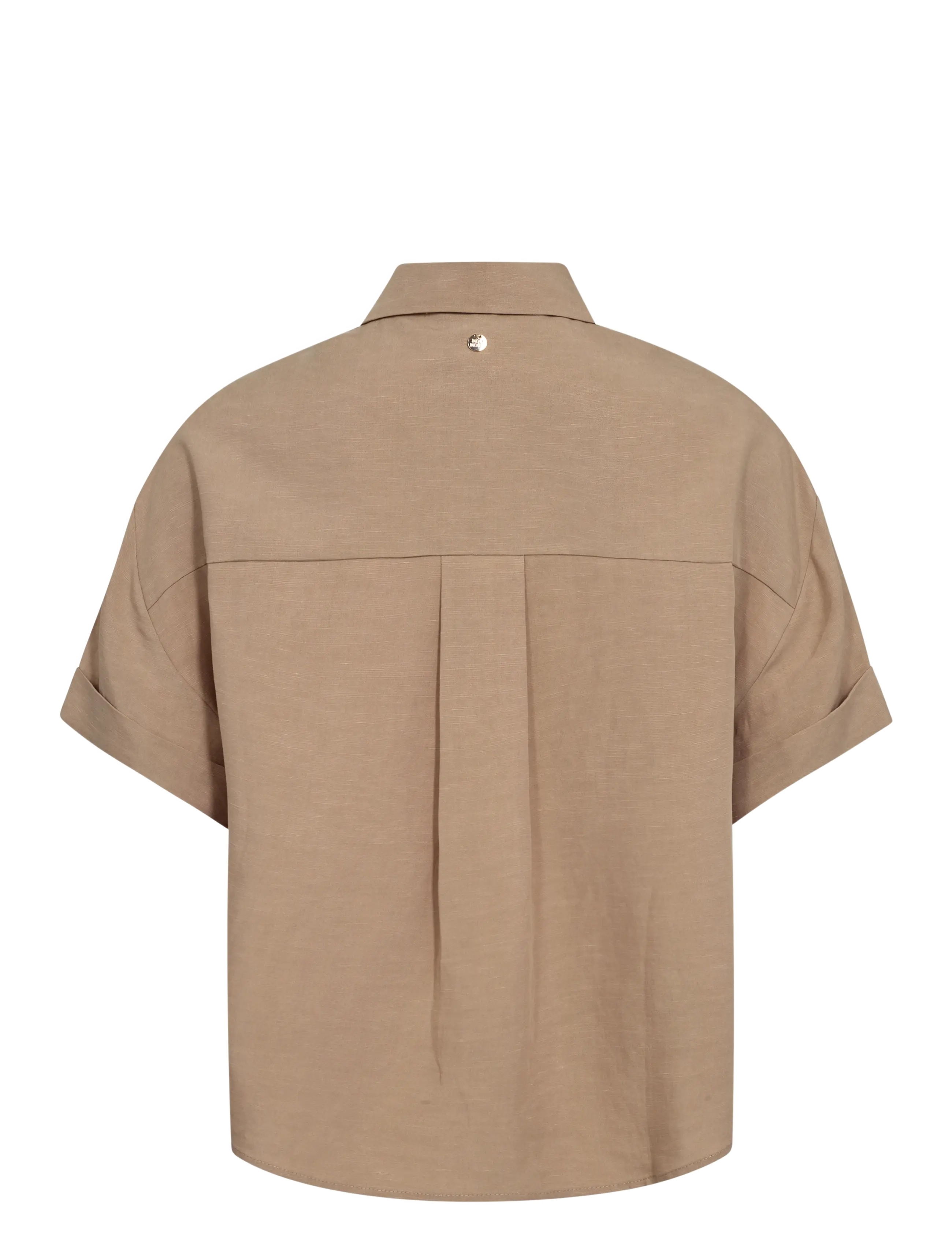 MOS MOSH - MMHavannah Alexis Shirt - kurzärmlige hemden - savannah tan - 1