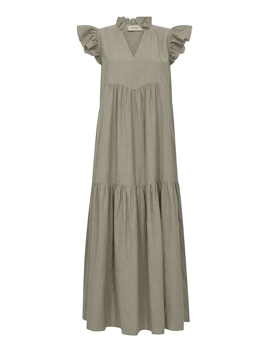 MOS MOSH - MMWaldy Izha Dress - sommerkleider - burnt olive - 1