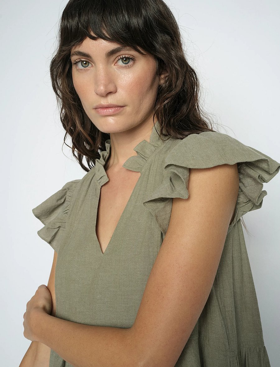 MOS MOSH - MMWaldy Izha Dress - sommerkleider - burnt olive - 4