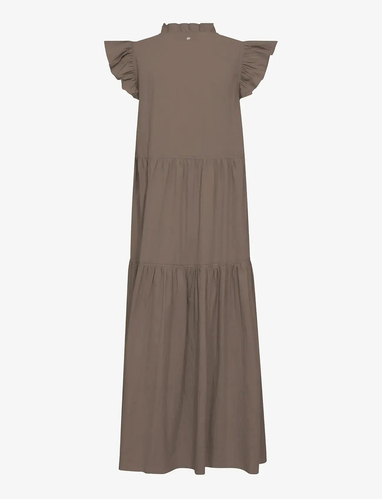 MOS MOSH - MMWaldy Izha Dress - vasarinės suknelės - chocolate chip - 1