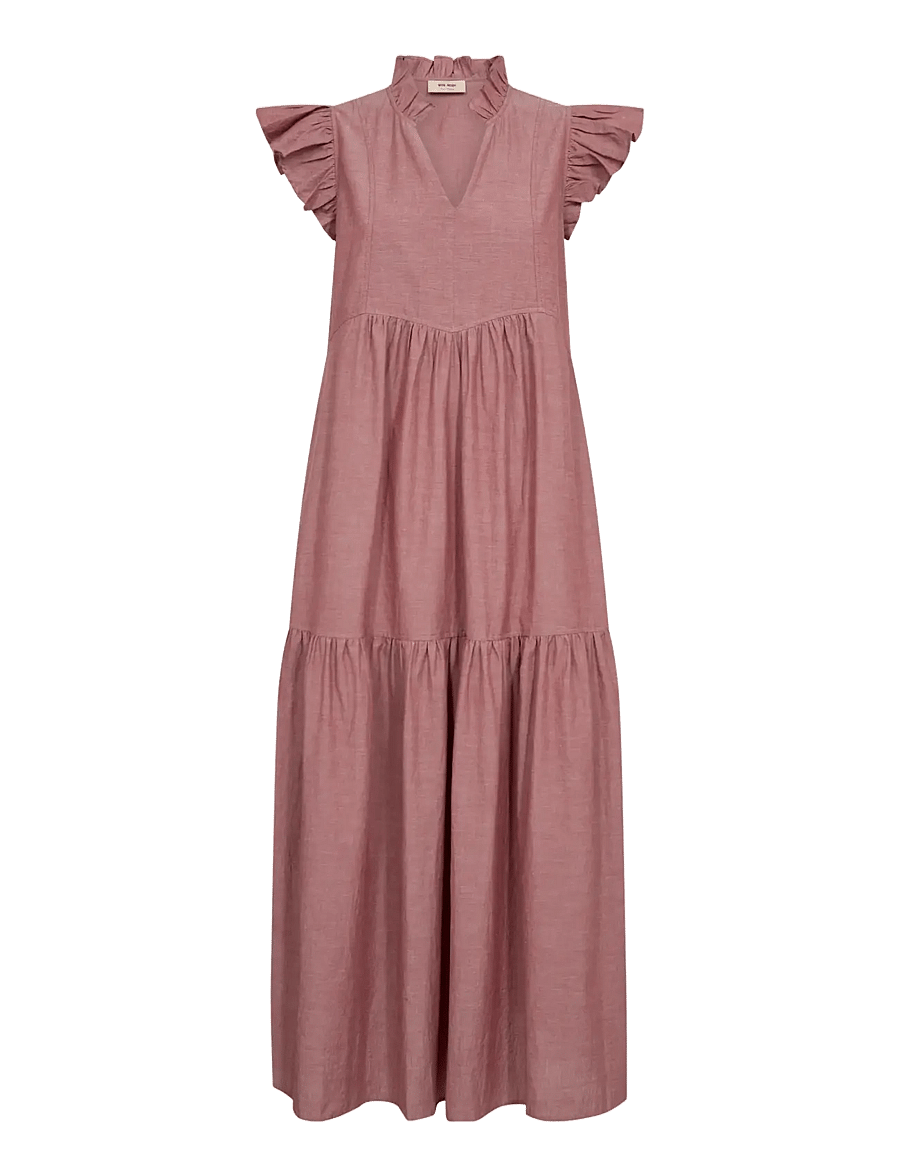 MOS MOSH - MMWaldy Izha Dress - sommerkjoler - cowhide - 1