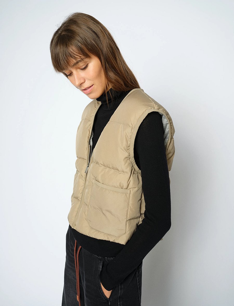 MOS MOSH - MMManja Down Vest - brindle - 3