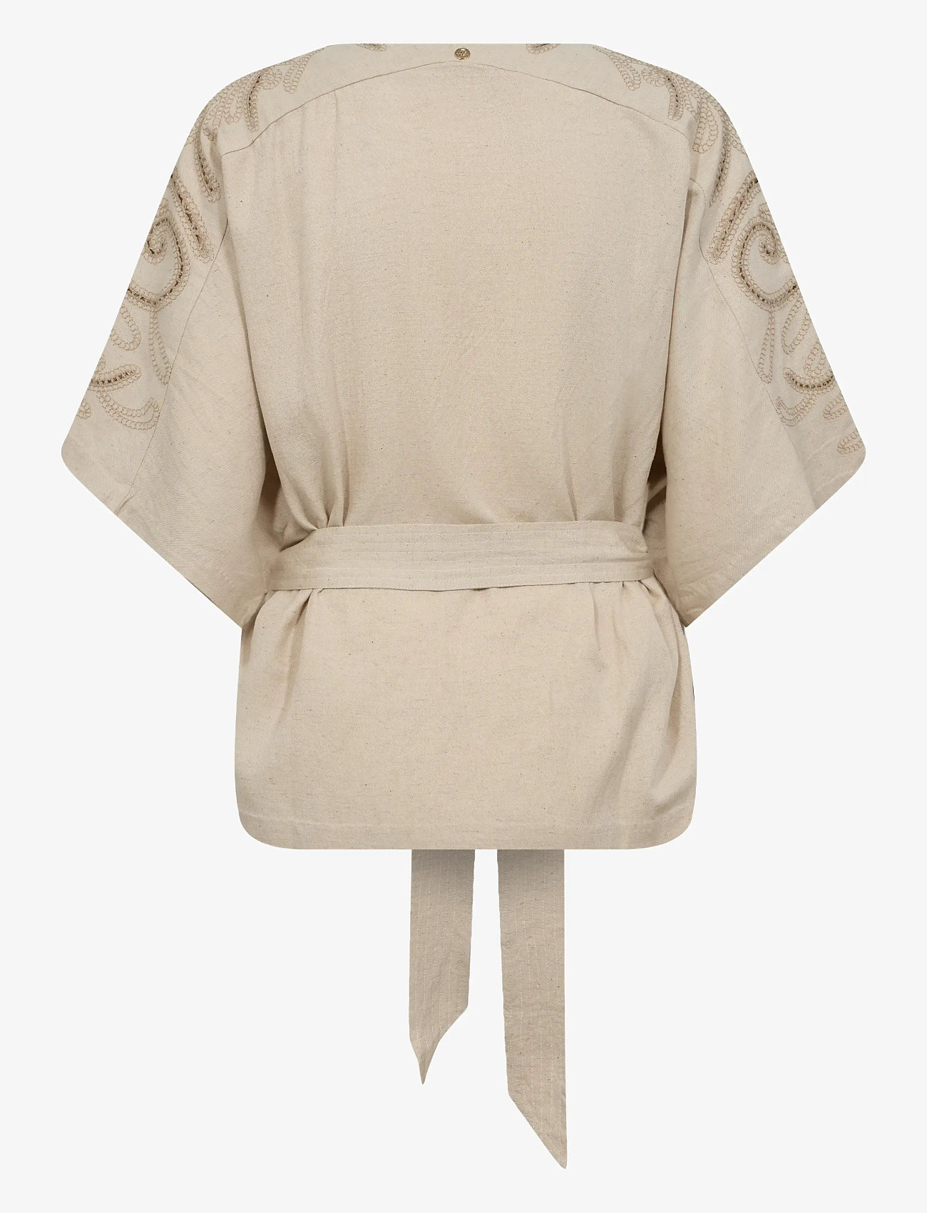 MOS MOSH - MMRikas Sobia Blouse - kortærmede bluser - clay - 2