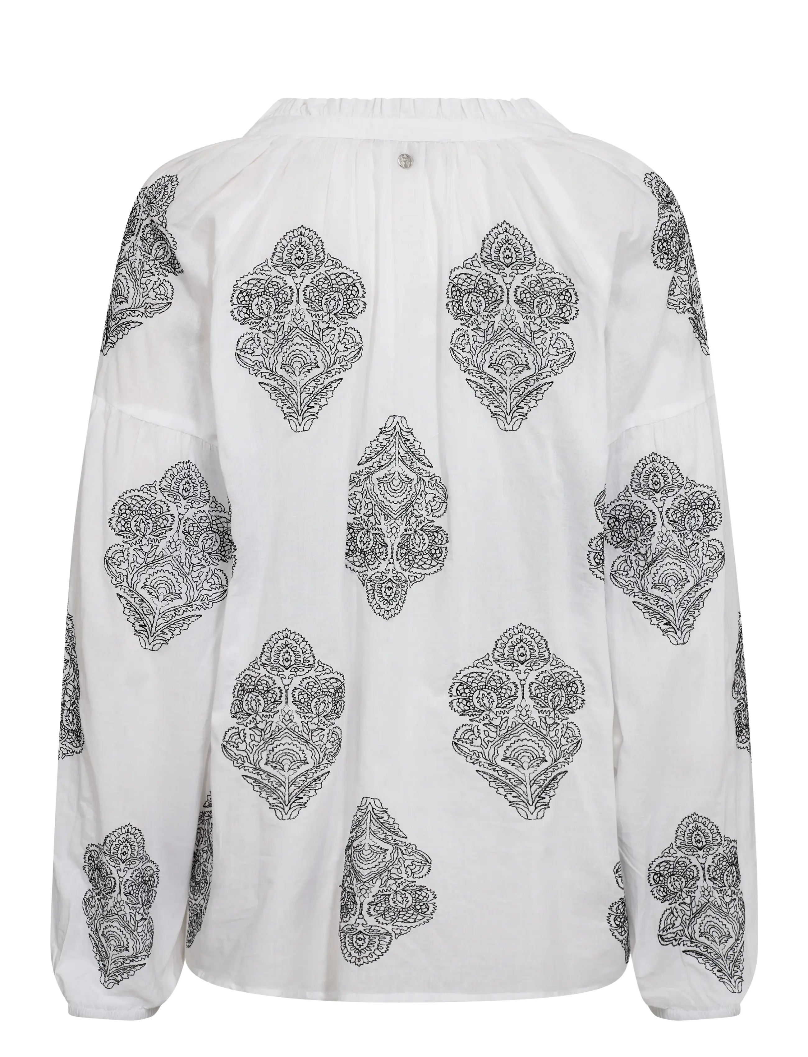 MOS MOSH - MMAshi Voila Blouse - langærmede bluser - white - 1