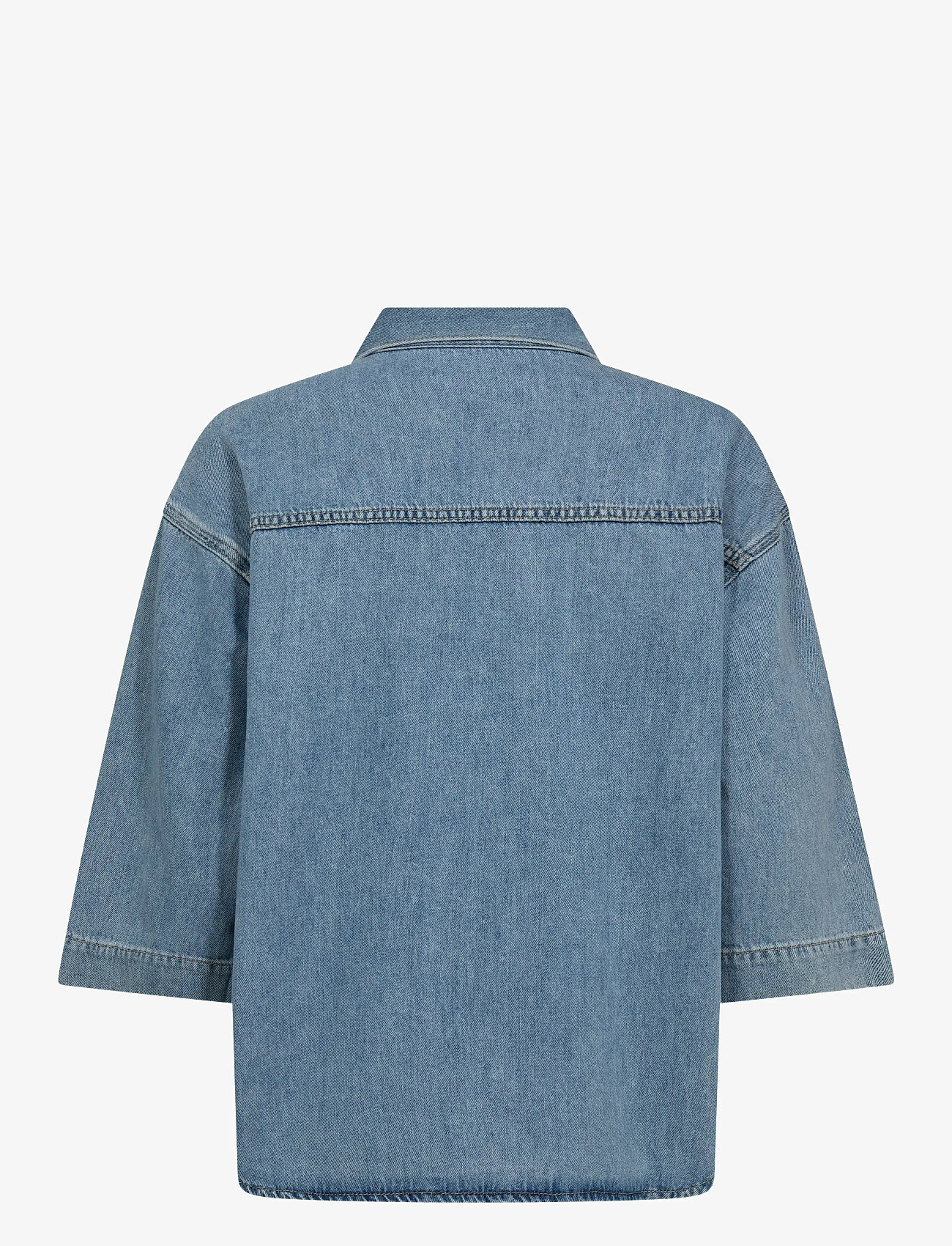 MOS MOSH - MMMerla Deco Shirt - jeanshemden - light blue - 2