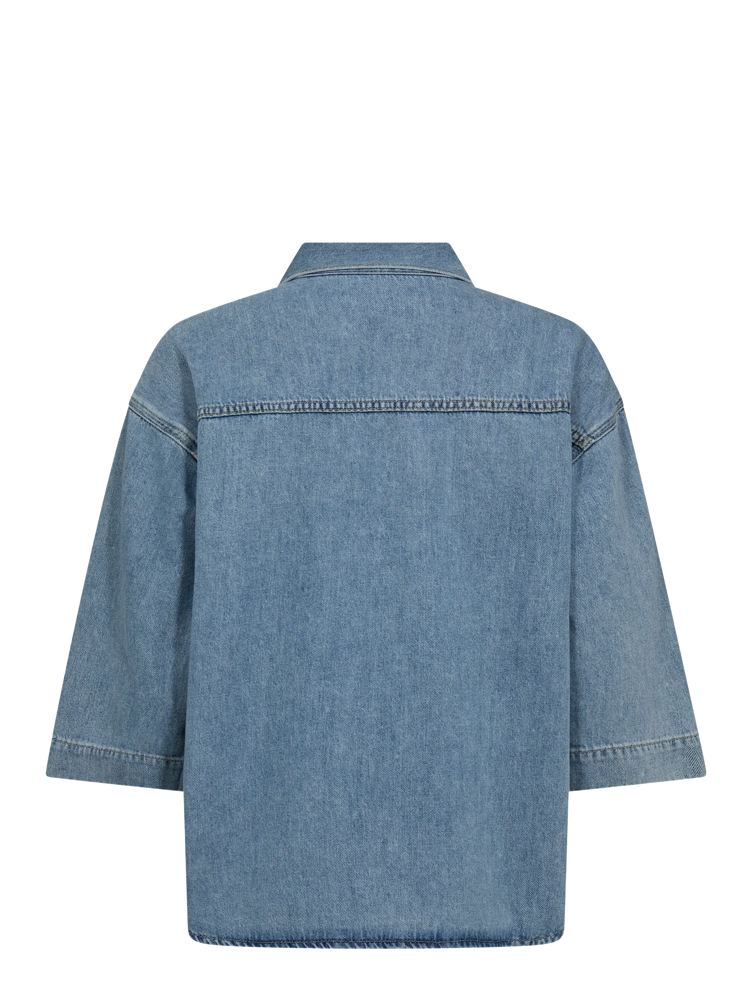 MOS MOSH - MMMerla Deco Shirt - jeansowe koszule - light blue - 2