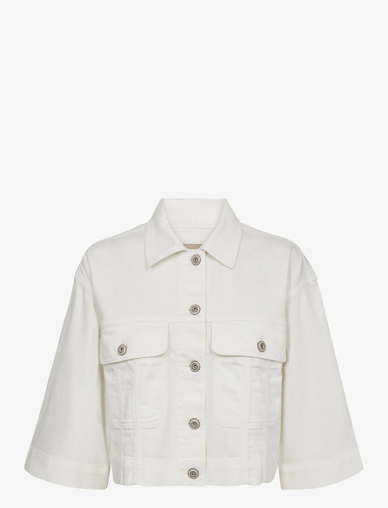 MOS MOSH - MMPenn Bianco Jacket - jeansjacken - white - 0