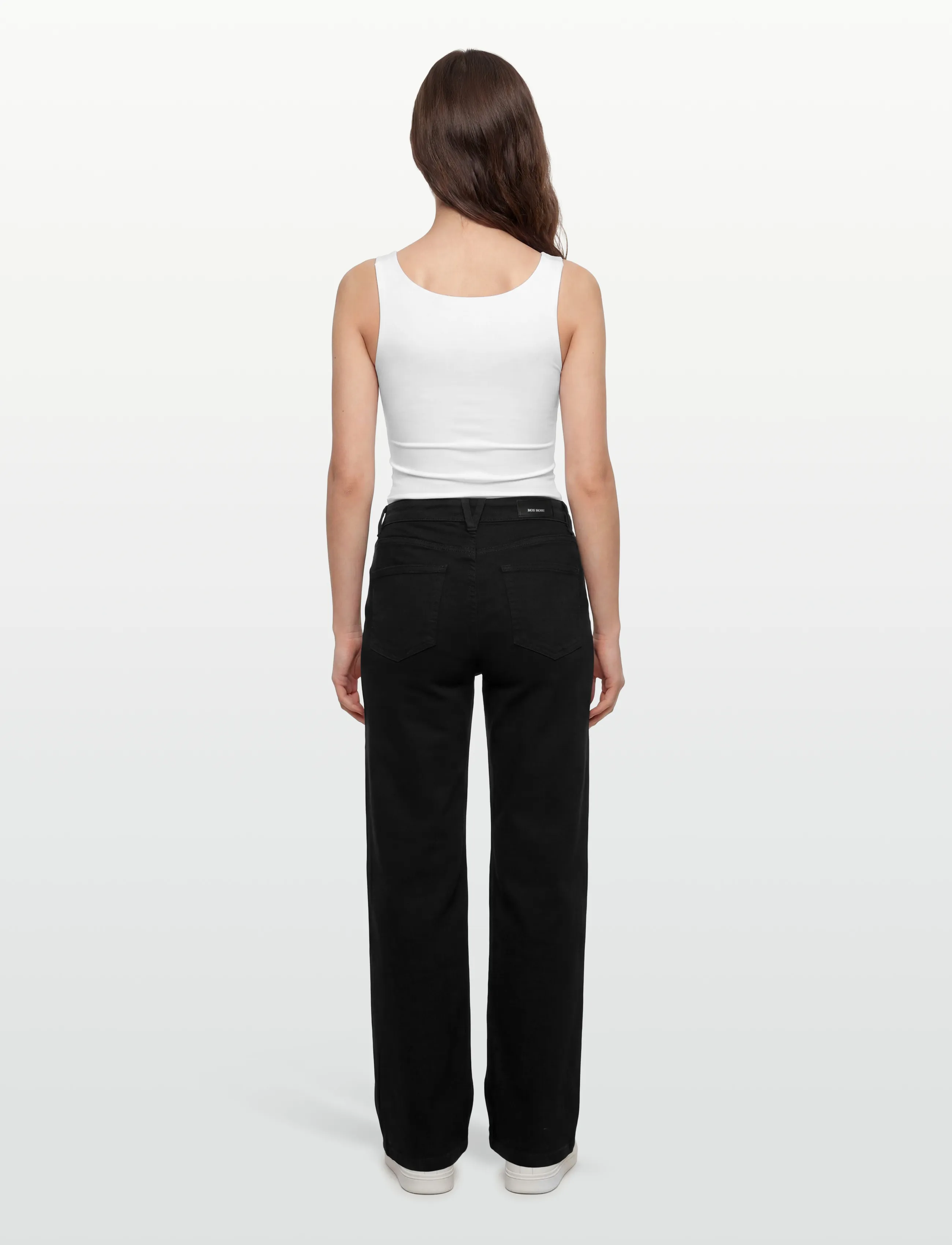 MOS MOSH - MMColette Deluxe Jeans - leveälahkeiset farkut - black - 4