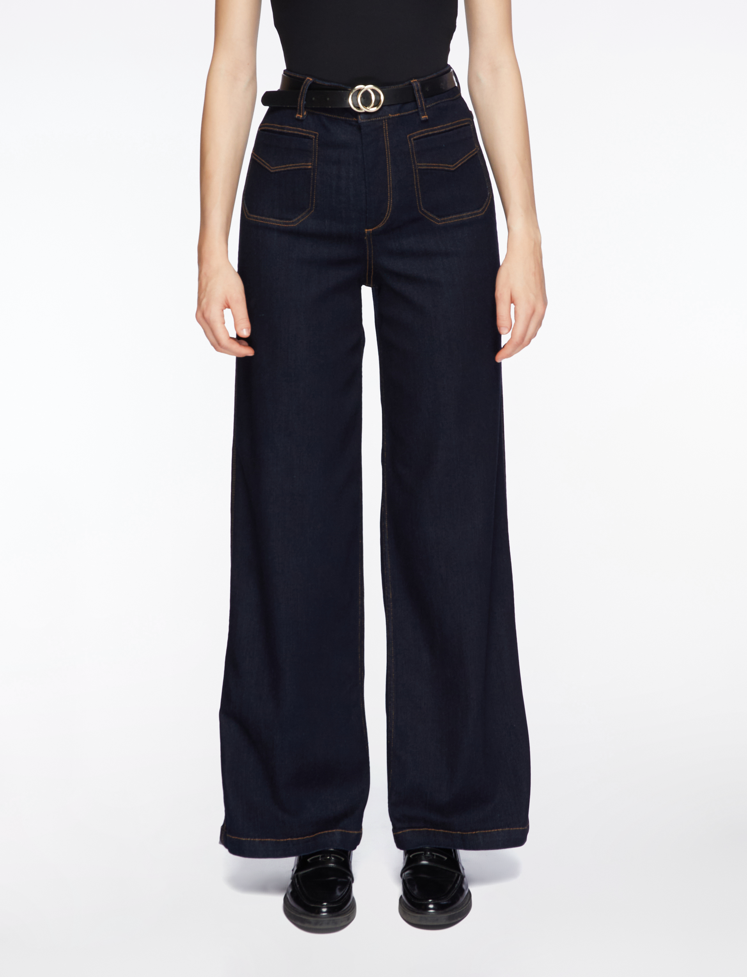 MOS MOSH MMColette Deluxe Jeans - Transitional Layering - DARK BLUE / navy