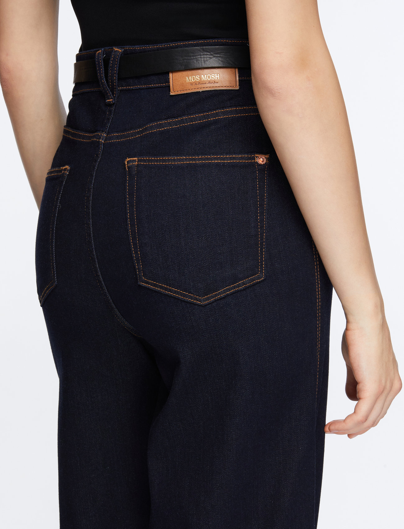 MOS MOSH - MMColette Deluxe Jeans - jeans met wijde pijpen - dark blue - 5