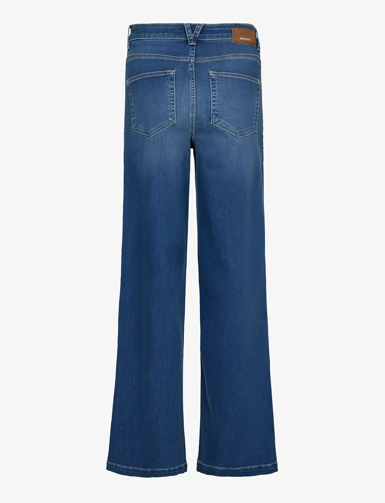MOS MOSH - MMColette Deluxe Jeans - hosen mit weitem bein - mid blue - 1