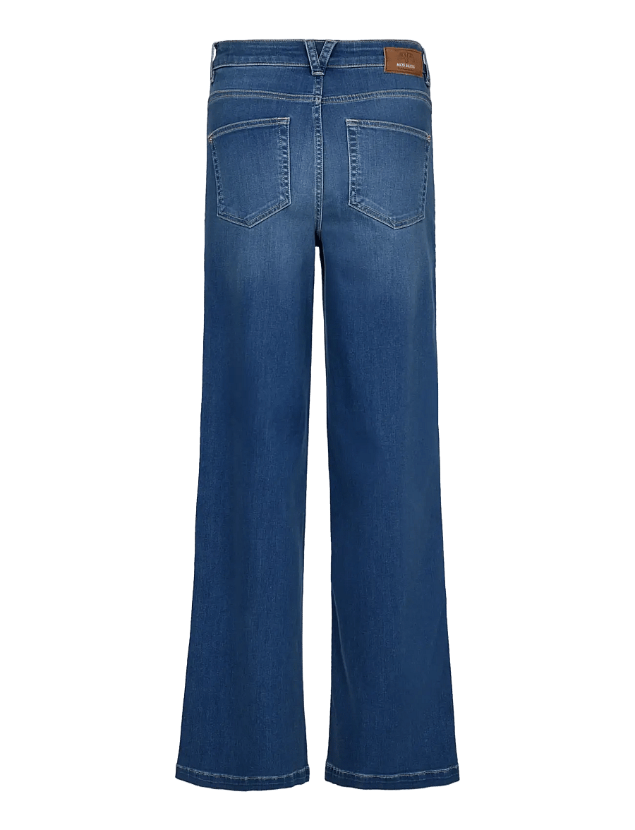 MOS MOSH - MMColette Deluxe Jeans - hosen mit weitem bein - mid blue - 1