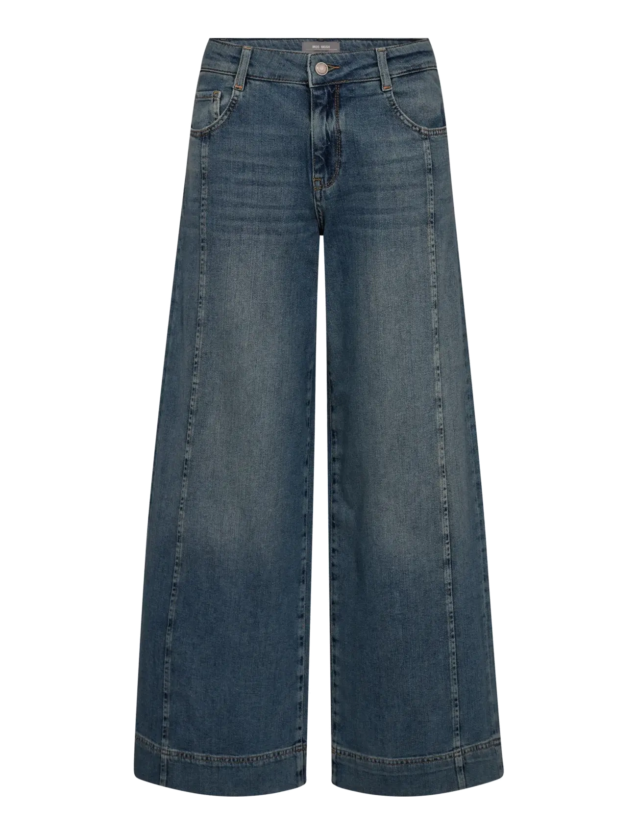 MOS MOSH MMReem Vint Jeans - Wide leg jeans - VINTAGE BLUE / blue