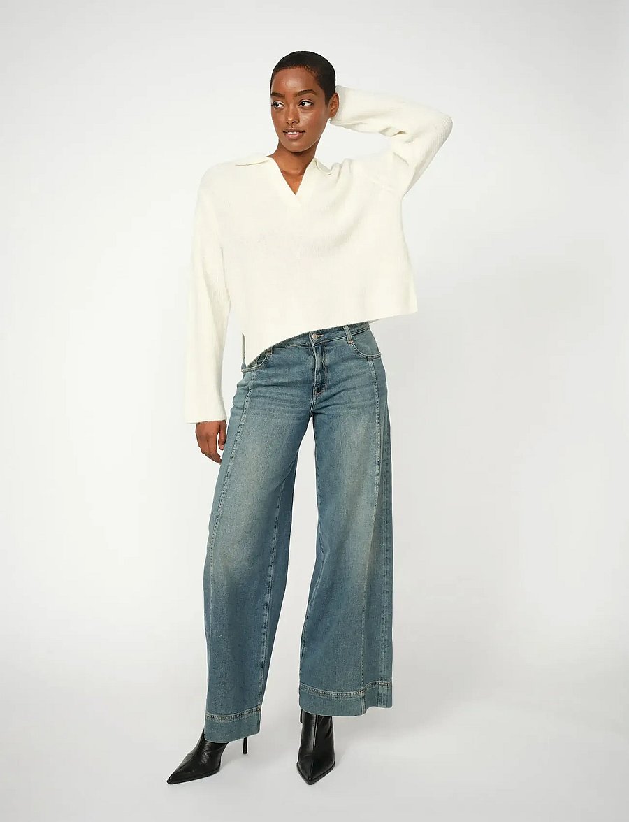 MOS MOSH - MMReem Vint Jeans - vintage blue - 0
