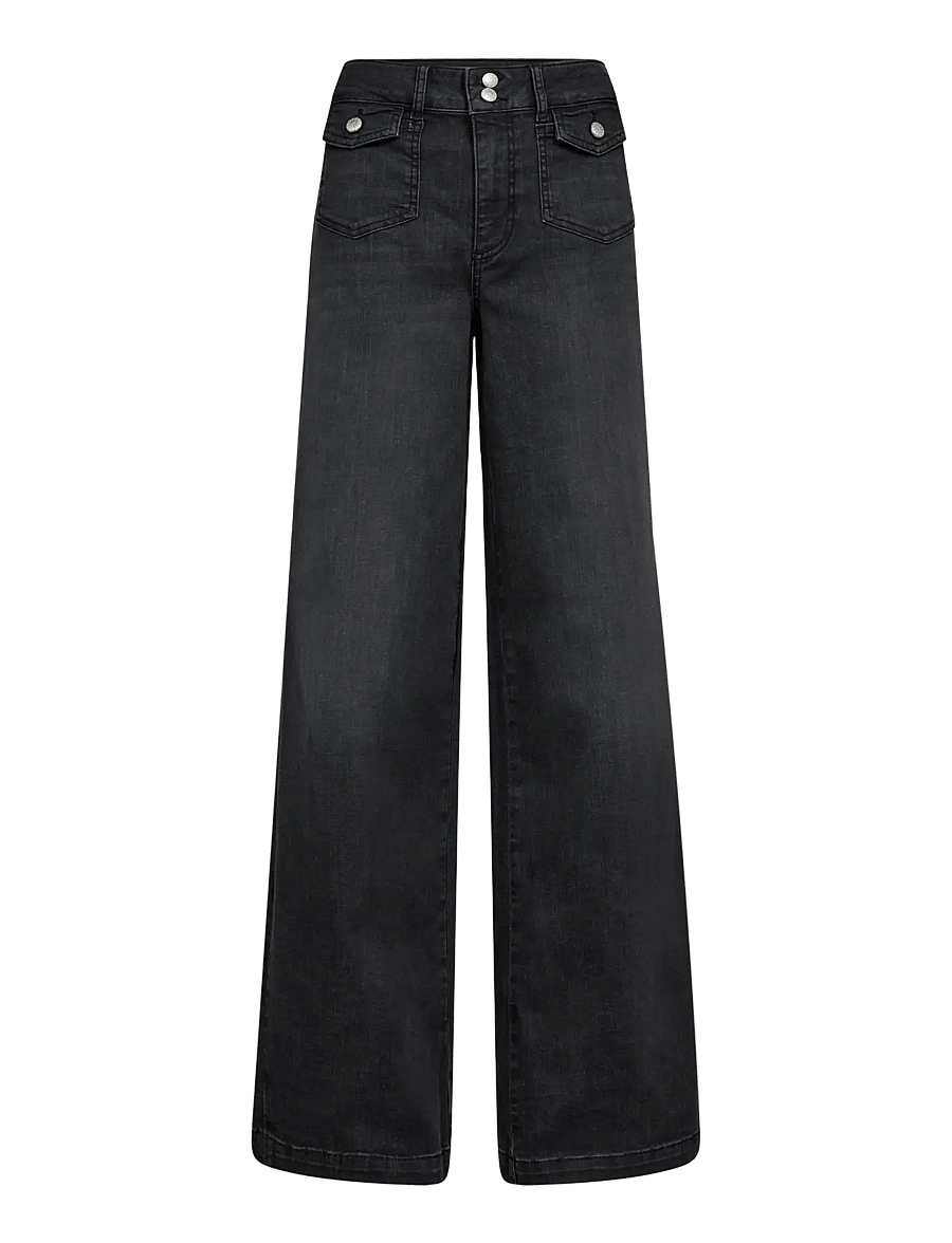 MOS MOSH - MMColette Grendel Jeans - brede jeans - grey wash - 0