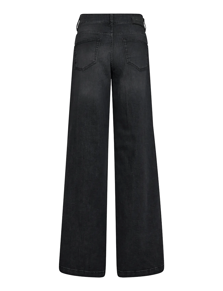 MOS MOSH - MMColette Grendel Jeans - brede jeans - grey wash - 1