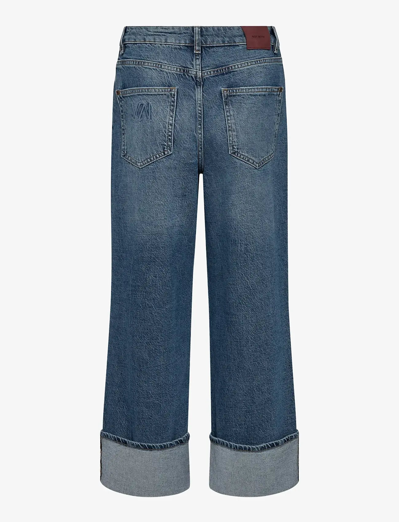 MOS MOSH - MMRelee Mai Jeans - hosen mit weitem bein - blue wash - 1