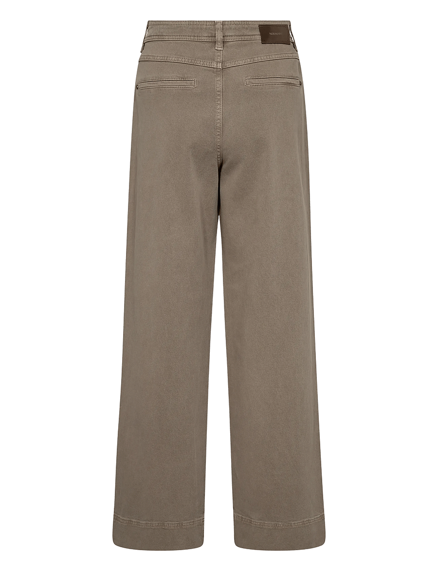MOS MOSH - MMSoey Iglesia Pant - jeans met wijde pijpen - brindle - 2