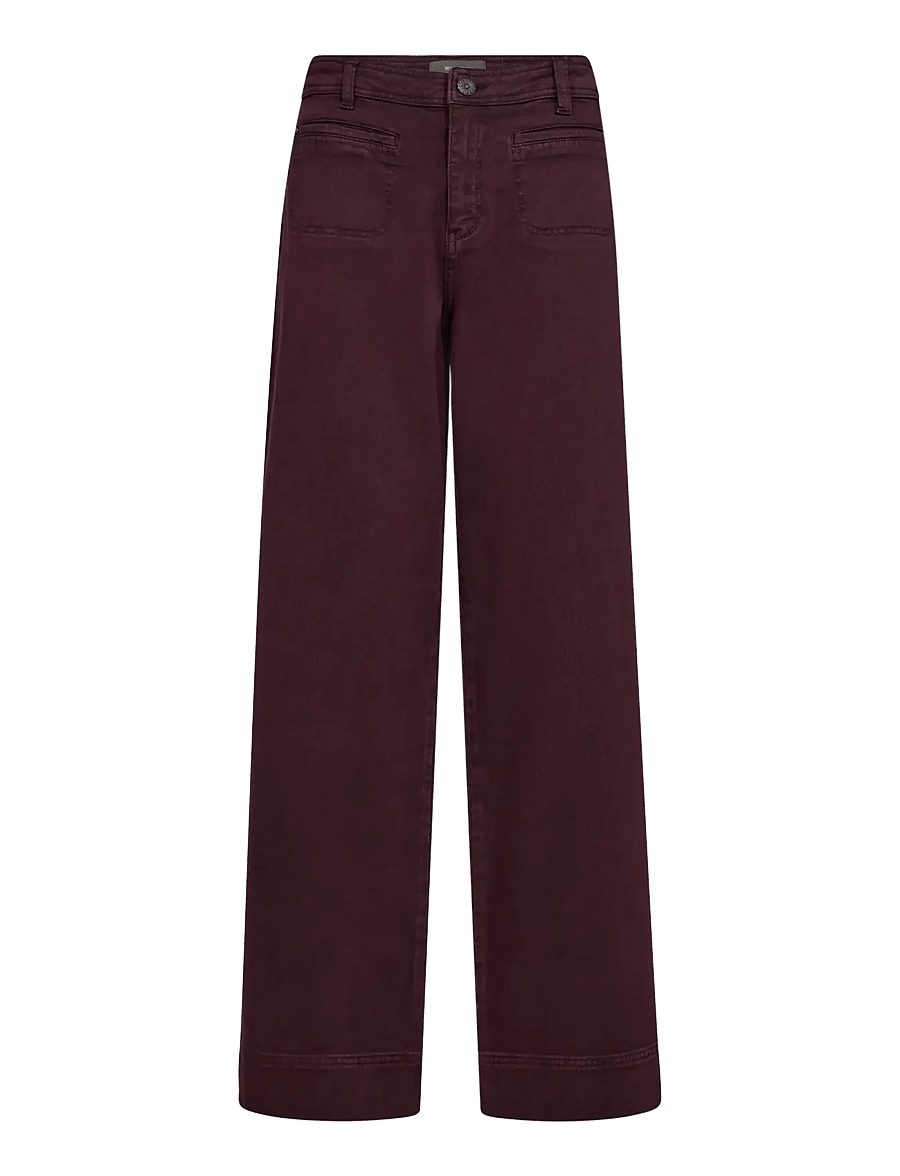 MOS MOSH - MMSoey Iglesia Pant - hosen mit weitem bein - fudge - 0