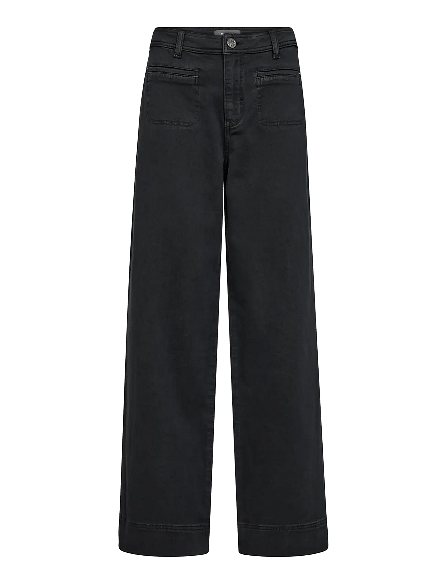 MOS MOSH - MMSoey Iglesia Pant - hosen mit weitem bein - phantom - 1