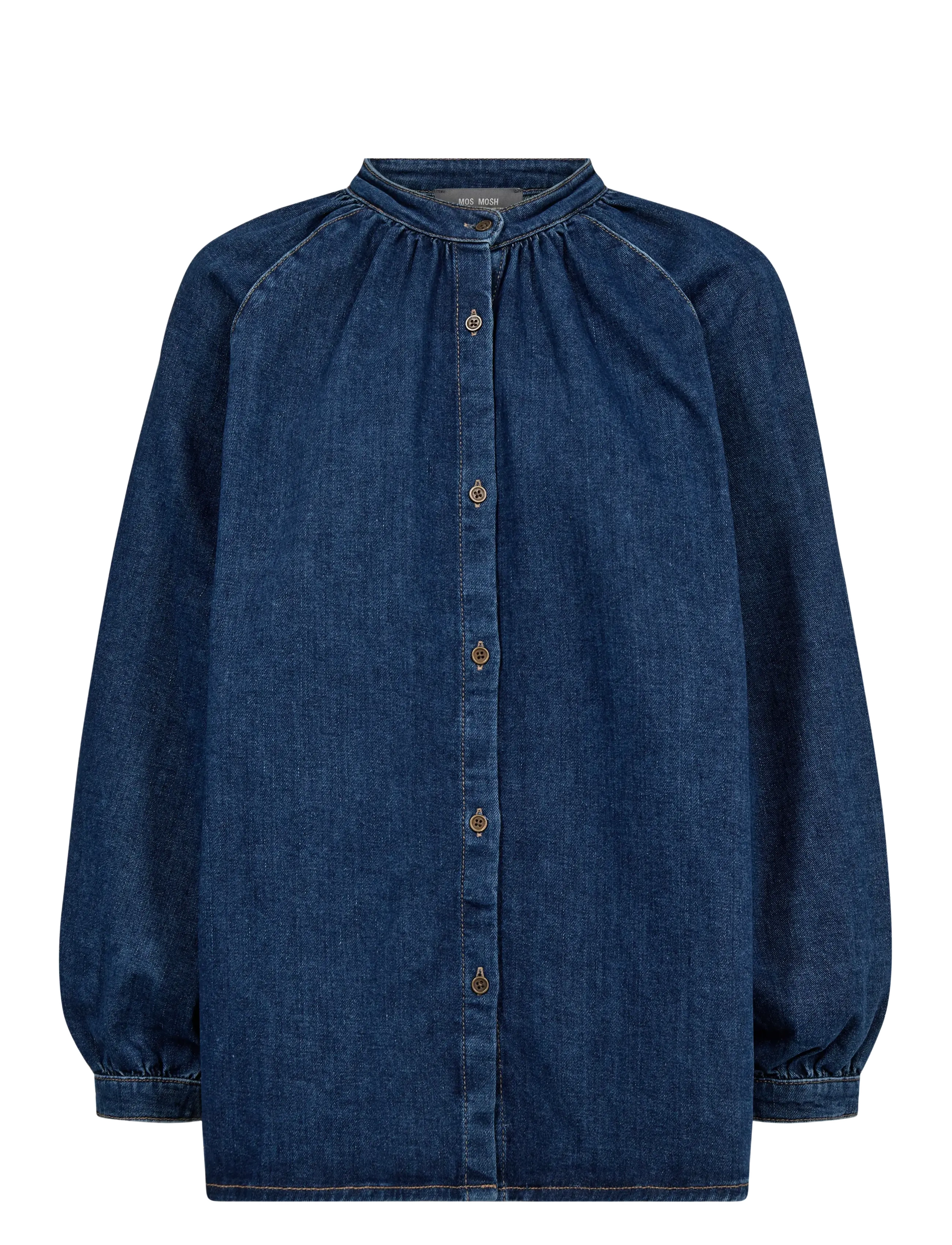 MOS MOSH MMBello Denim Shirt - Kläder - DARK BLUE / blue