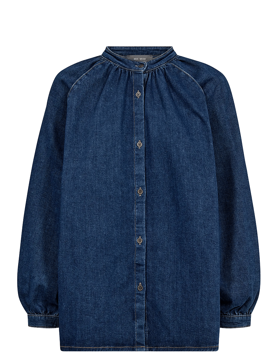 MOS MOSH - MMBello Denim Shirt - dark blue - 1