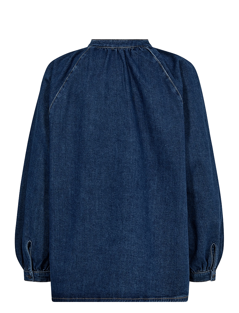 MOS MOSH - MMBello Denim Shirt - teksasärgid - dark blue - 2