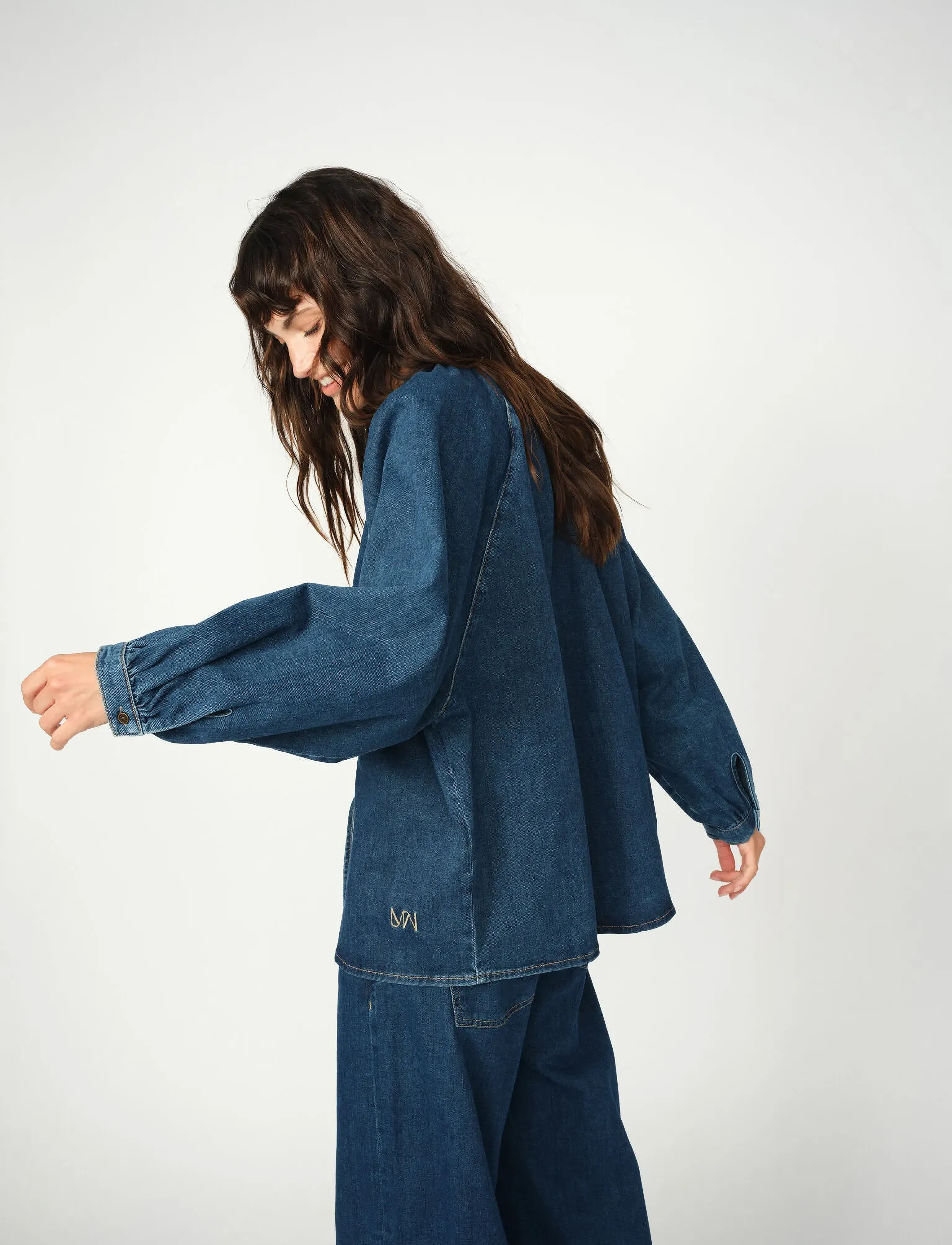 MOS MOSH - MMBello Denim Shirt - dark blue - 3