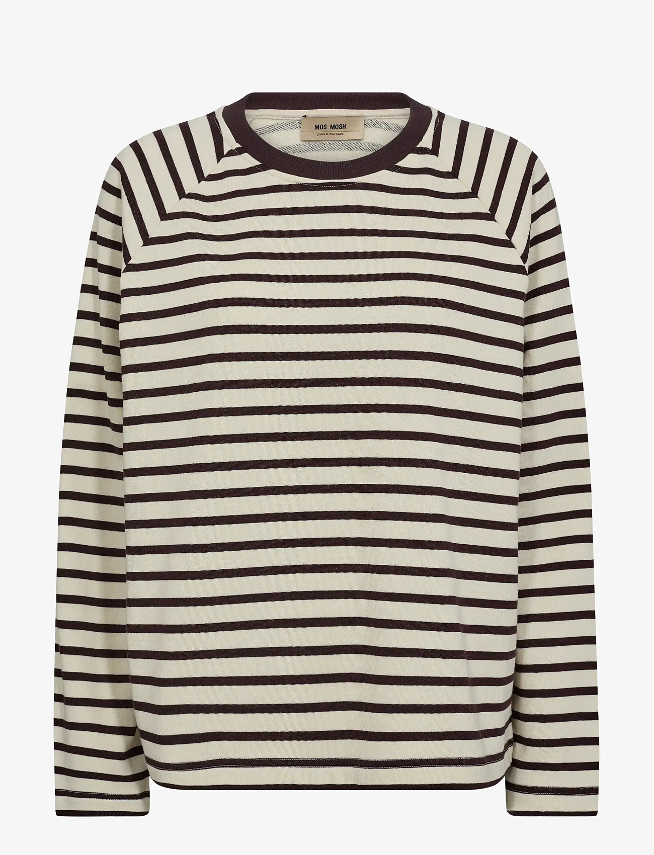 MOS MOSH - MMLidy O-LS Sweatshirt - mode trends - fudge - 0