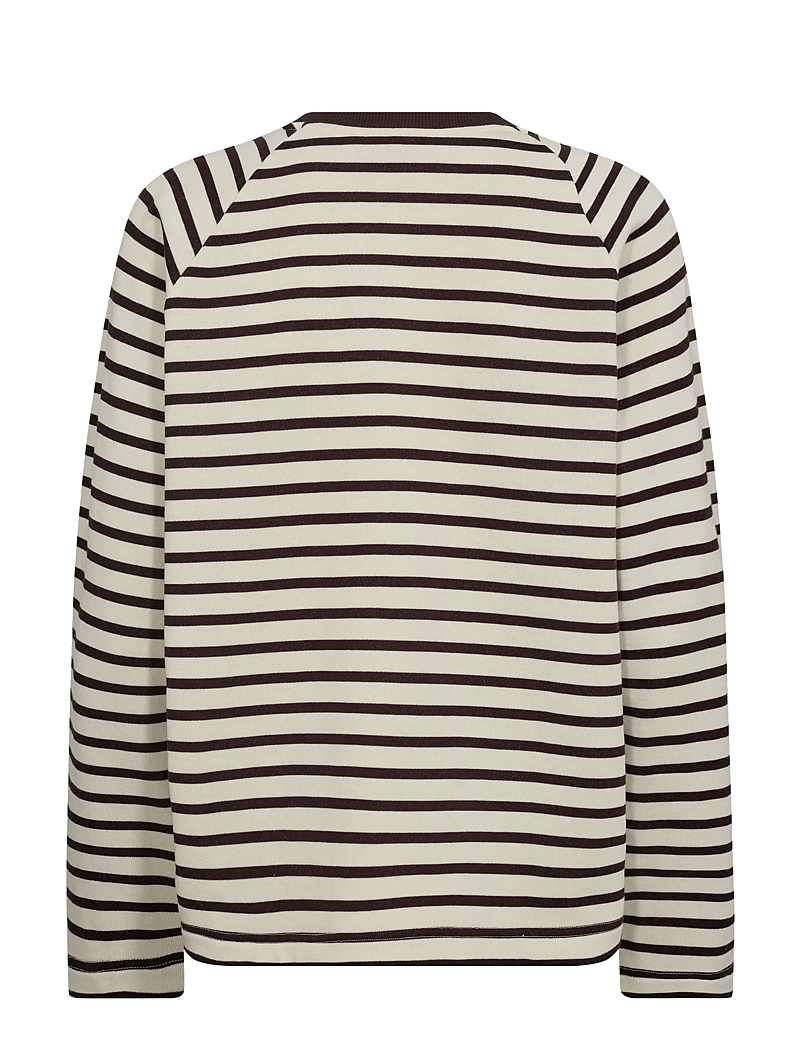 MOS MOSH - MMLidy O-LS Sweatshirt - mode trends - fudge - 1