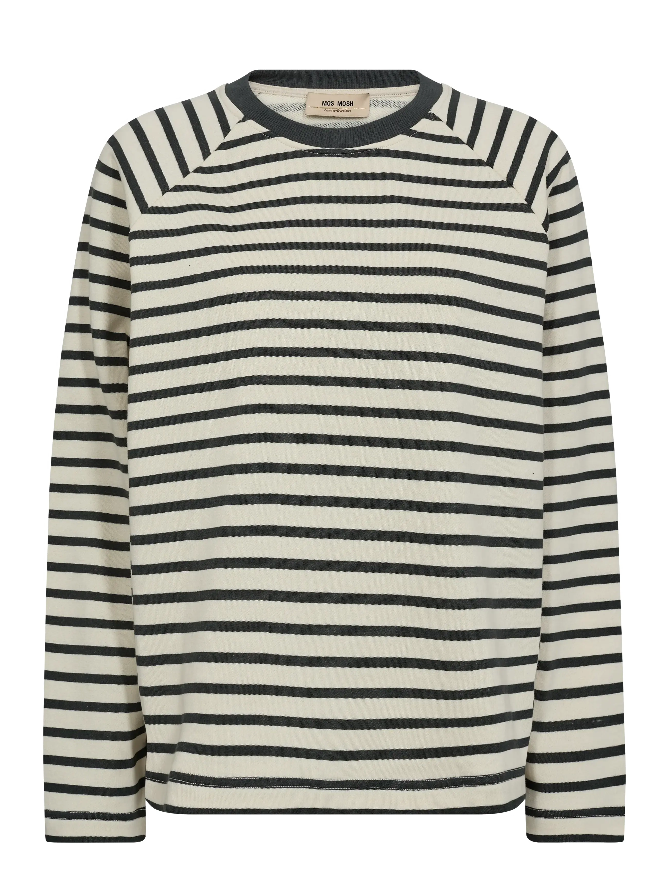 MOS MOSH MMLidy O-LS Sweatshirt - Sweatshirts - URBAN CHIC / cream