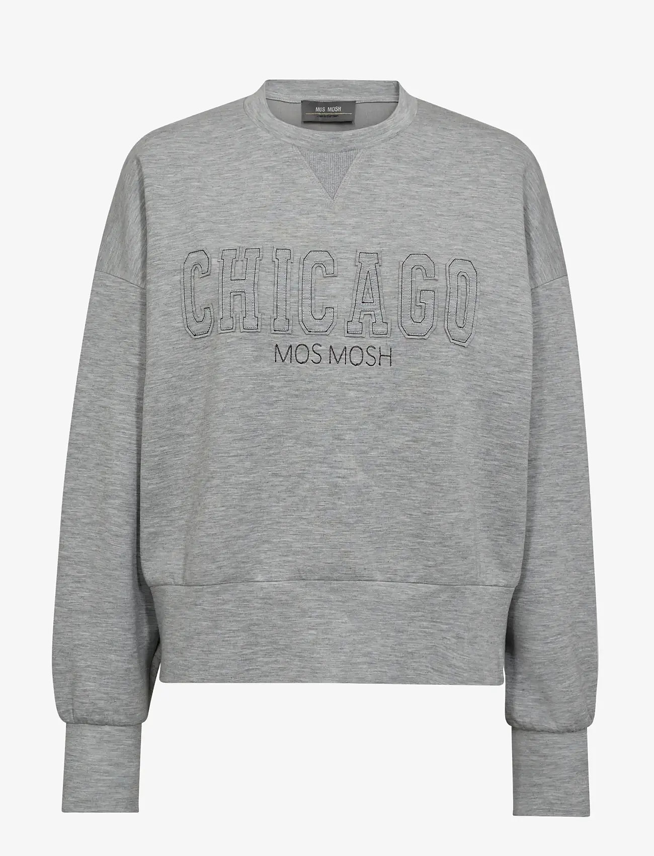 MOS MOSH - MMRenzi O-LS Sweatshirt - dressipluusid - grey melange - 2
