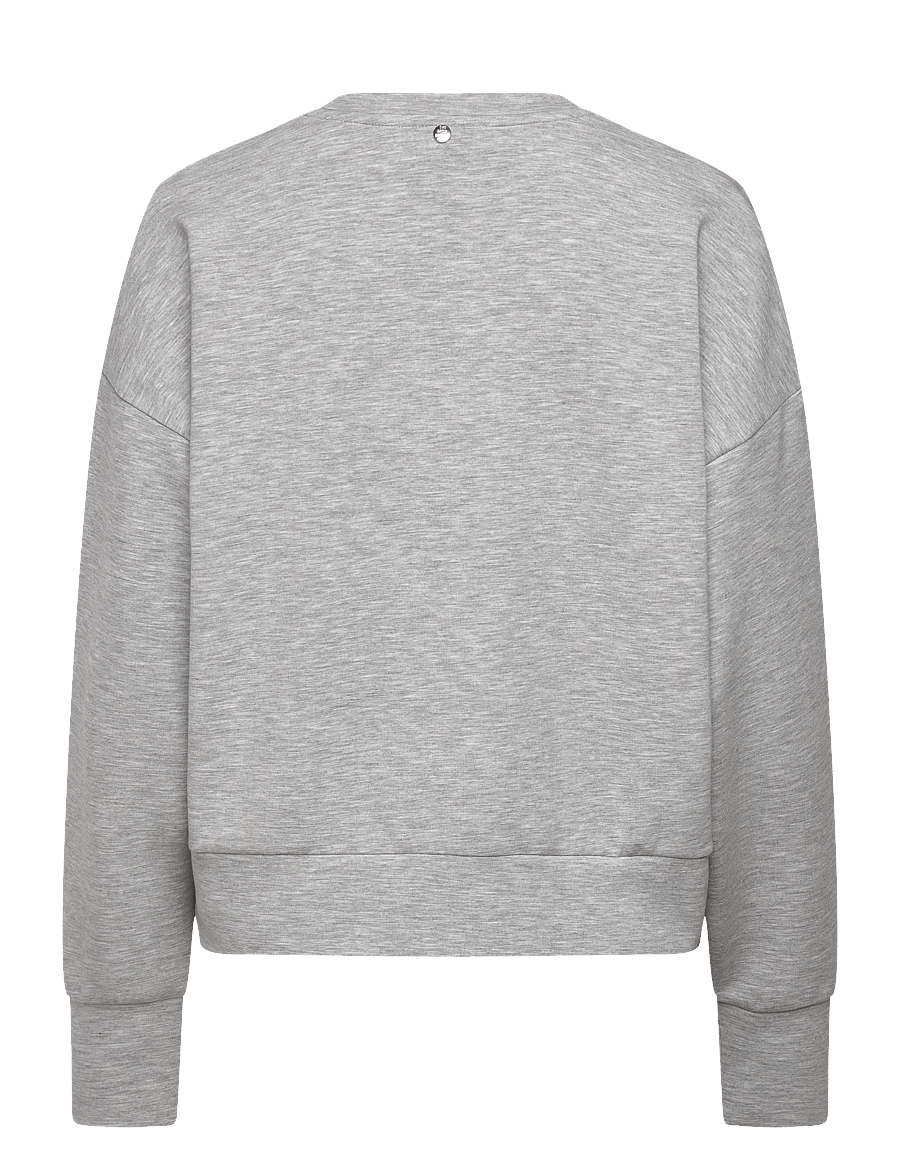 MOS MOSH - MMRenzi O-LS Sweatshirt - modetrender - grey melange - 2