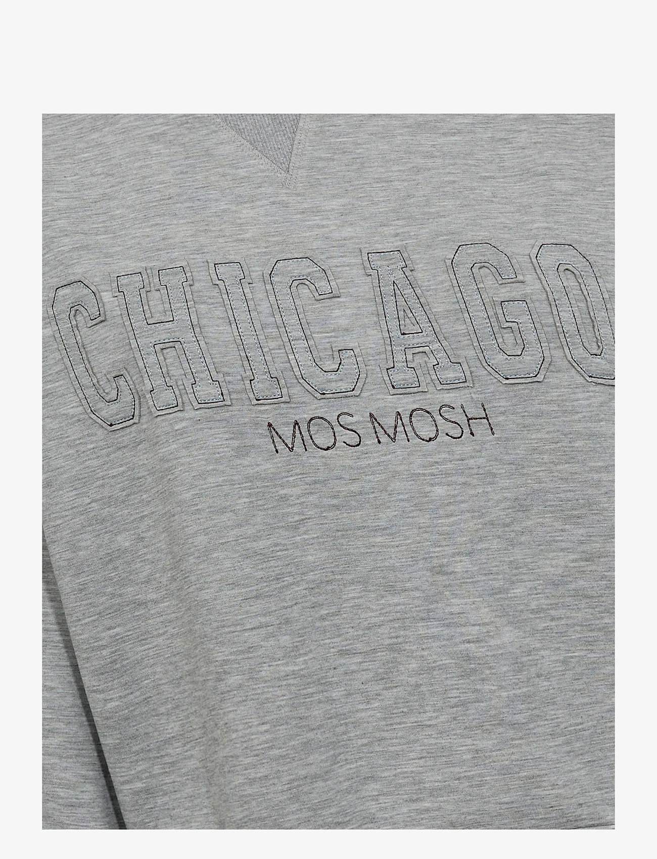 MOS MOSH - MMRenzi O-LS Sweatshirt - dressipluusid - grey melange - 4