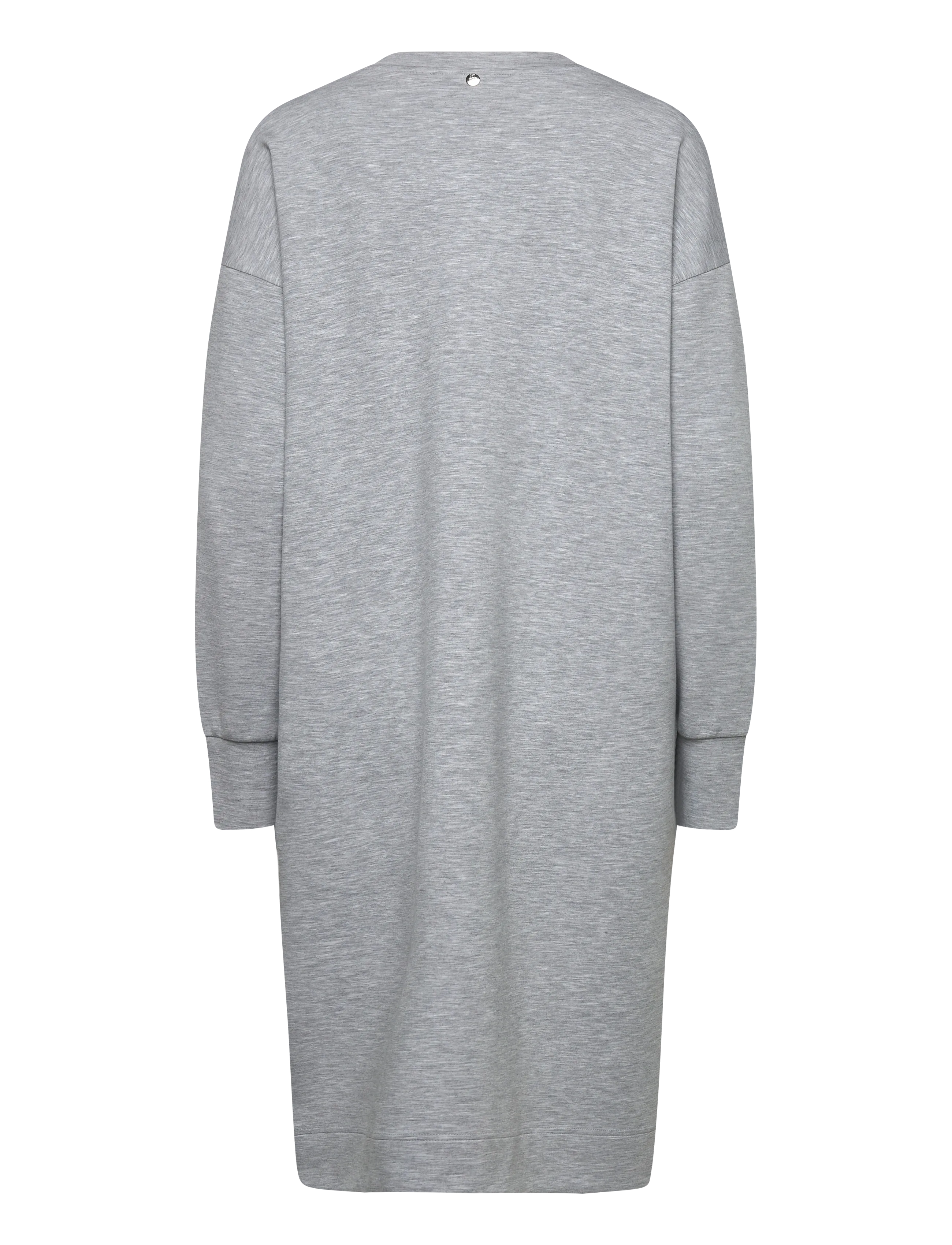 MOS MOSH - MMRenzi O-LS Sweatdress - grey melange - 1