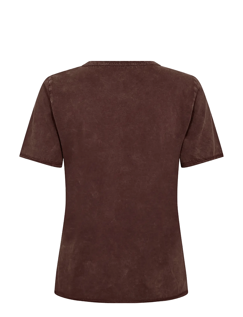 MOS MOSH - MMFango O-SS Tee - t-skjorter - fudge - 1