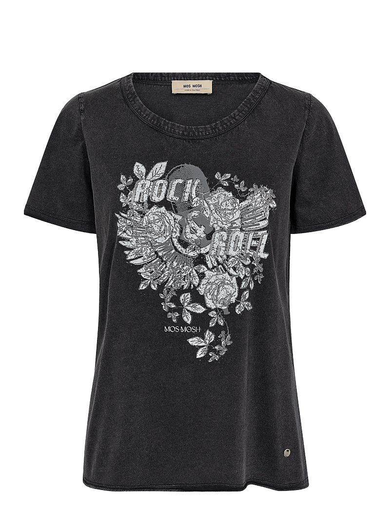 MOS MOSH - MMFango O-SS Tee - t-shirts - phantom - 0