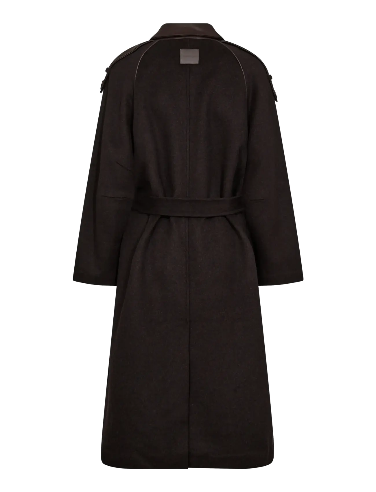 MOS MOSH - MMEva Wool Coat - wollmäntel - chocolate torte - 2