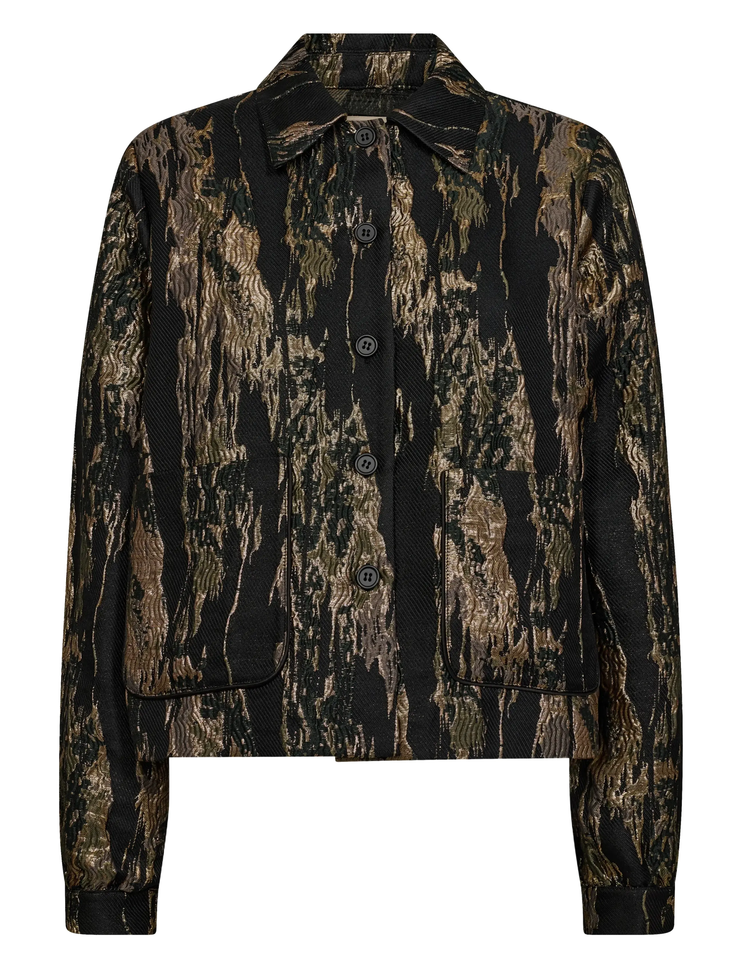 MOS MOSH - MMSaige Mouflage Jacket - frühlingsjacken - black - 0
