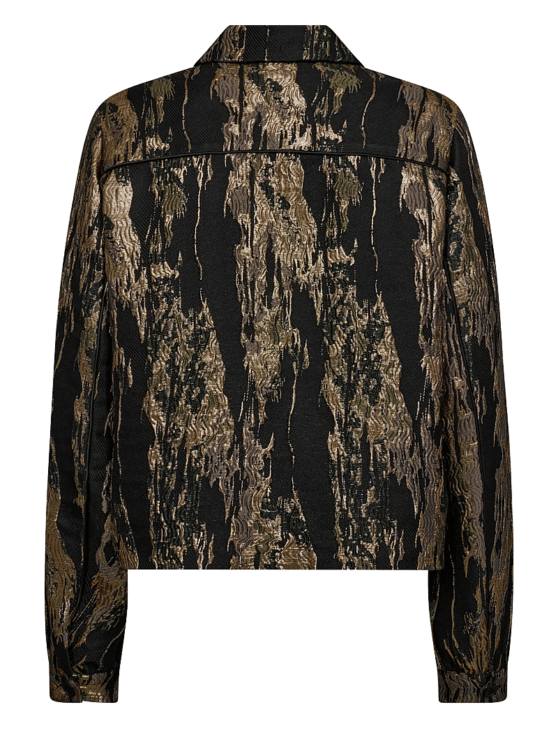 MOS MOSH - MMSaige Mouflage Jacket - lentejassen - black - 1