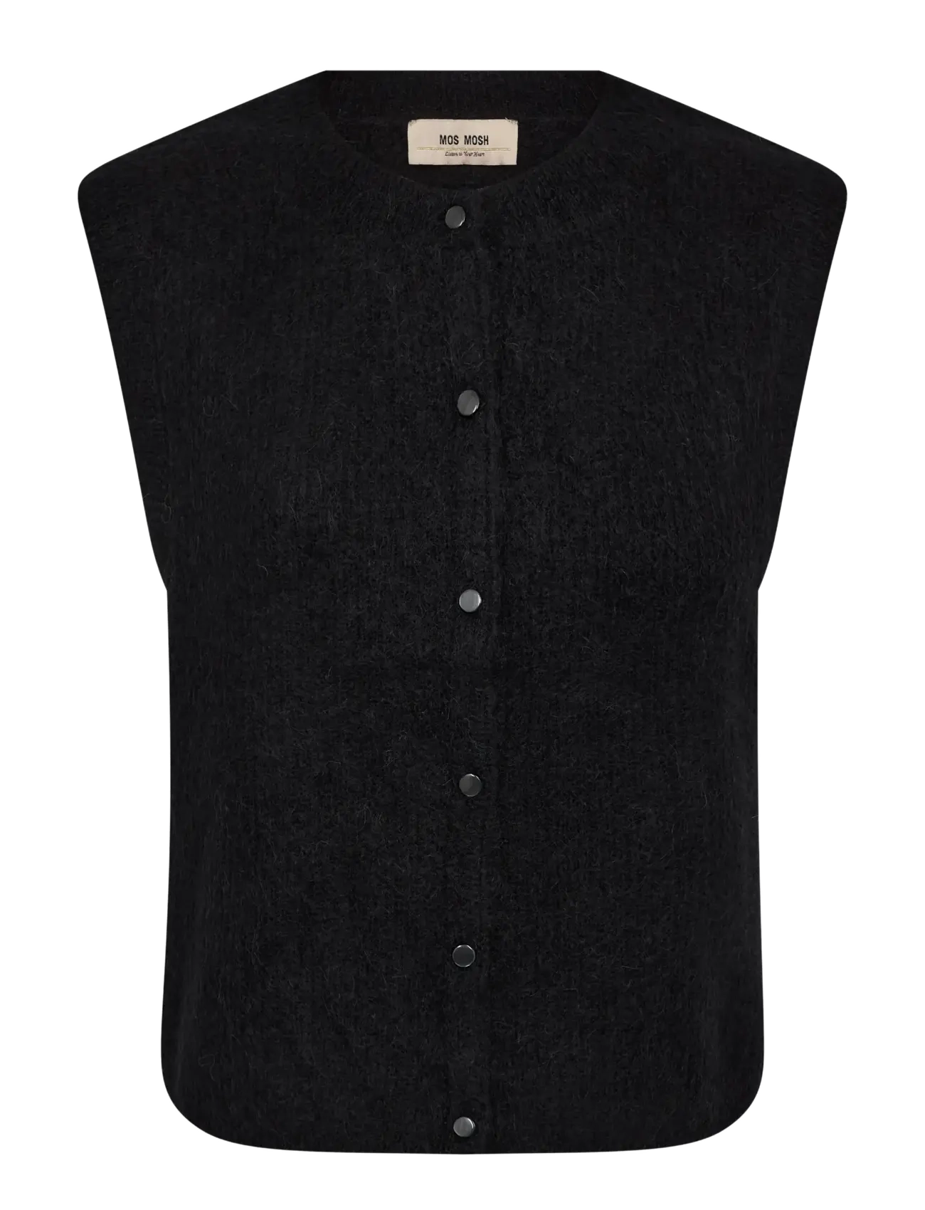 MMAlmine Thora Knit Vest - BLACK